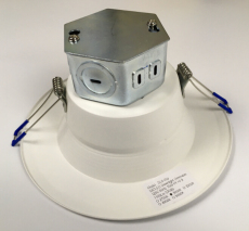 5 6 inch Integral Junction Box LED Downlight Recessed Lighting Kit