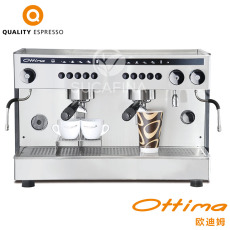QUALITY ESPRESSO OTTIMA半自动咖啡机商用双头电控高杯进口