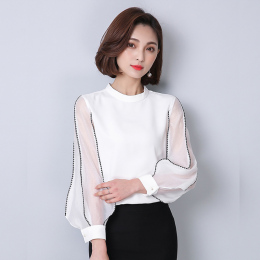 Fashionable long - sleeve blouse