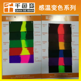 热感皮革 黑变彩色 彩色变彩色 有色变有色 手感温变色皮革
