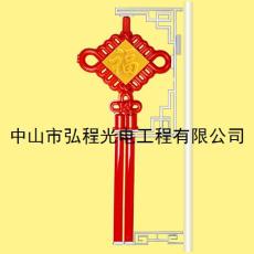 中單耳福字中國結燈