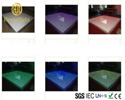 Wedding Decoration RGB 3 in one LED  starlit dance floor 60CM*60CM