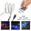 Simfonio Led Strips Lighting 1M 5V 30Leds USB Multicolored Waterproof 5050 SMD RGB LED Flexible Stri