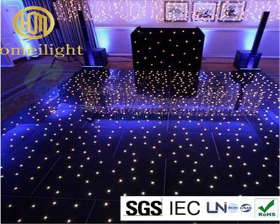 LED starlit dance floor tile floor for wedding party