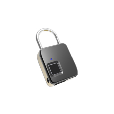 USB Rechargeable Smart Keyless Fingerprint Padlock IP65 Waterproof Anti-Theft Security lock Door