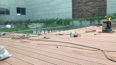 西安塑木地板塑木廠家木塑材料戶外地板廠家直銷