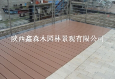 西寧塑木地板/戶外地板/廠家直銷，價格優惠/陜西鑫森木園林景觀有限公司