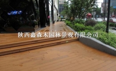 塑木平臺地板/塑木樓臺應用/塑木庭院設計/塑木地板