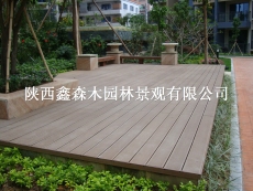 供青海塑木地板/塑木地板廠家/塑木廊架/塑木花箱/戶外座椅/
