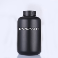 高密度聚乙烯 HDPE试剂瓶 5000ML广口瓶子样品瓶5L胶水瓶黑色遮光溶剂瓶