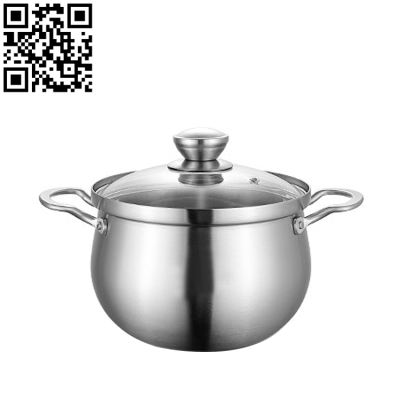 304三层钢汤锅（Stainless steel pot）ZD-TG430