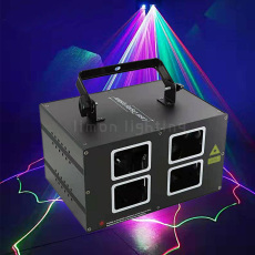 Double-head RGB Full Color Laser Light