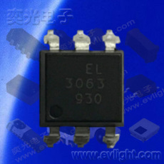 EL3063S1(TA)過零觸發的雙向可控硅光耦