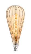 NG Decorative spiral LED filament bulb d