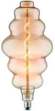 HL1 Decorative spiral LED filament bulb