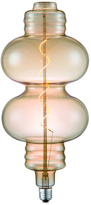 HL2 Decorative spiral LED filament bulb