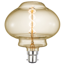 DL Decorative spiral LED filament bulb d