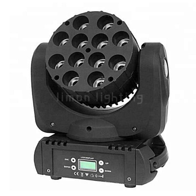 12x12W RGBW Cree Beam Moving Head LED