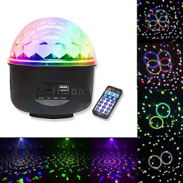 MP3 LED Crystal Magic Ball Light