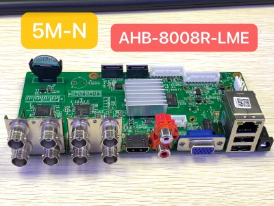 8ch 5M-N  AHB-8008R-LME  AHD DVR Board