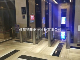 成都寫字樓訪客通道閘安裝