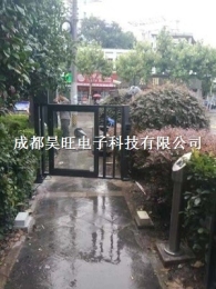 成都小區90度自動開門機小區廣告門