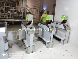 成都小區智能防撞擺閘動態人臉識別進出安裝
