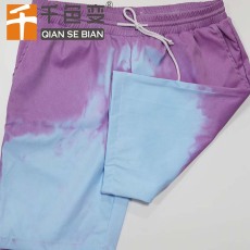 沙滩裤用变色有机材料 有色变有色温变粉  感温变色粉