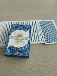 310克德国压纹纸黑芯纸掼蛋竞赛卡牌定制