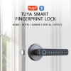 WAFU WF-F4 Tuya Smart Door Lock Intelligent Fingerprint Door Lock Handle Keyless Entry Lock