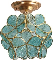 Petal Tiffany Style Stained Glass LED li