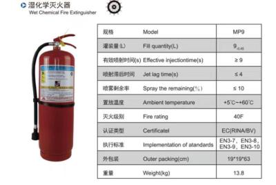 湿化学厨房灭火器