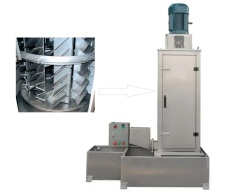 Machined plastic centrifugal dryer