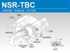 LM滚动导轨　自动调心NSR-TBC型导轨滑块