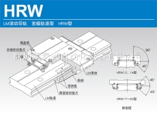 LM滚动导轨宽幅轨道型 HRW型导轨滑块