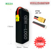 Li Polymer 22.2V 10000mAh 40C Battery Pack